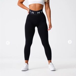 NVGTN black sport seamless leggings